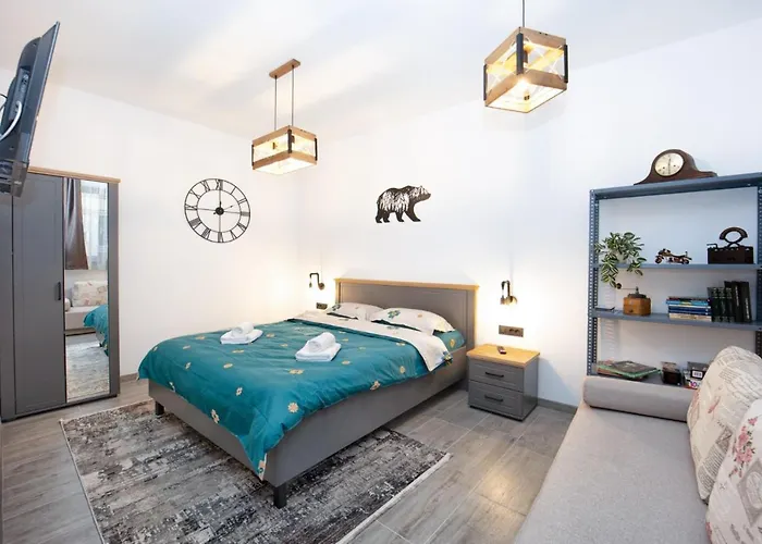 Appartement The Bear's Den In Old Centre Braşov